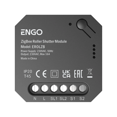 EROL ZB – Έξυπνος ελεγκτής ρολών ZigBee Engo Smart Home