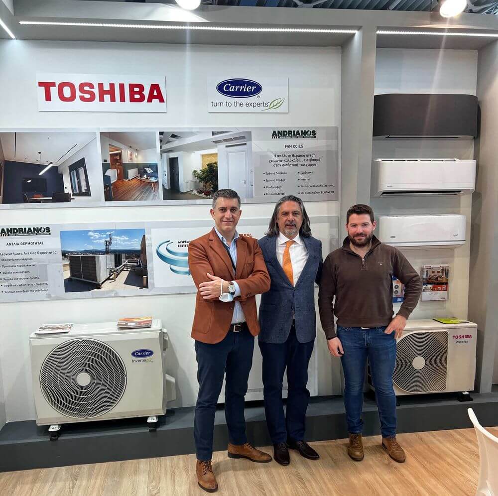 05b andrianos climatherm carrier toshiba klimatismos
