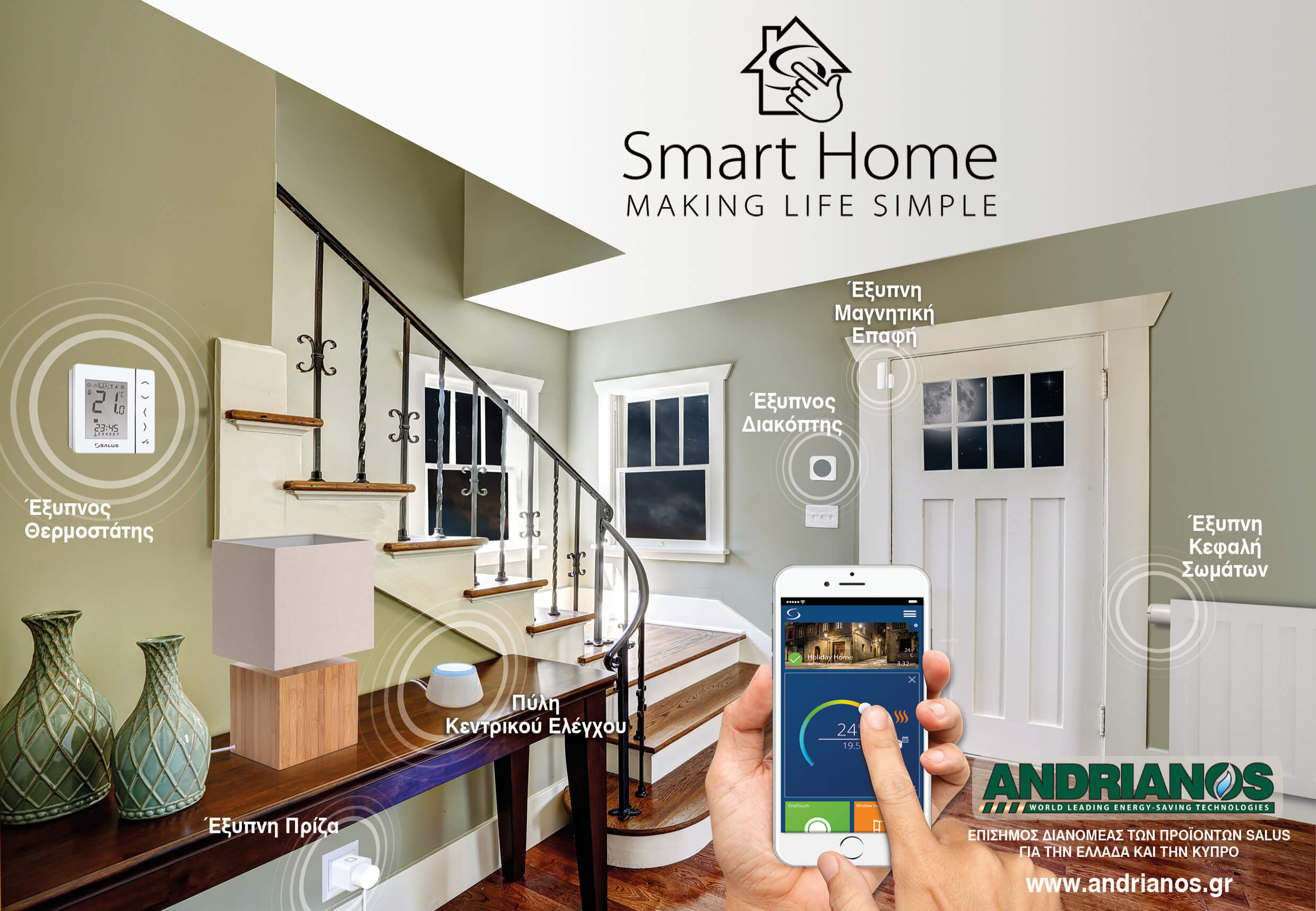 ANDRIANOS smart home salus