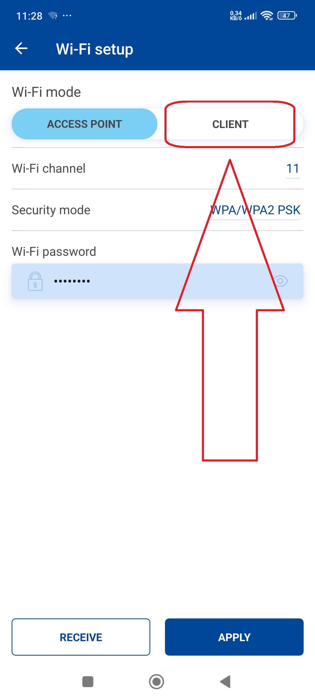 012 blauberg wifi setup