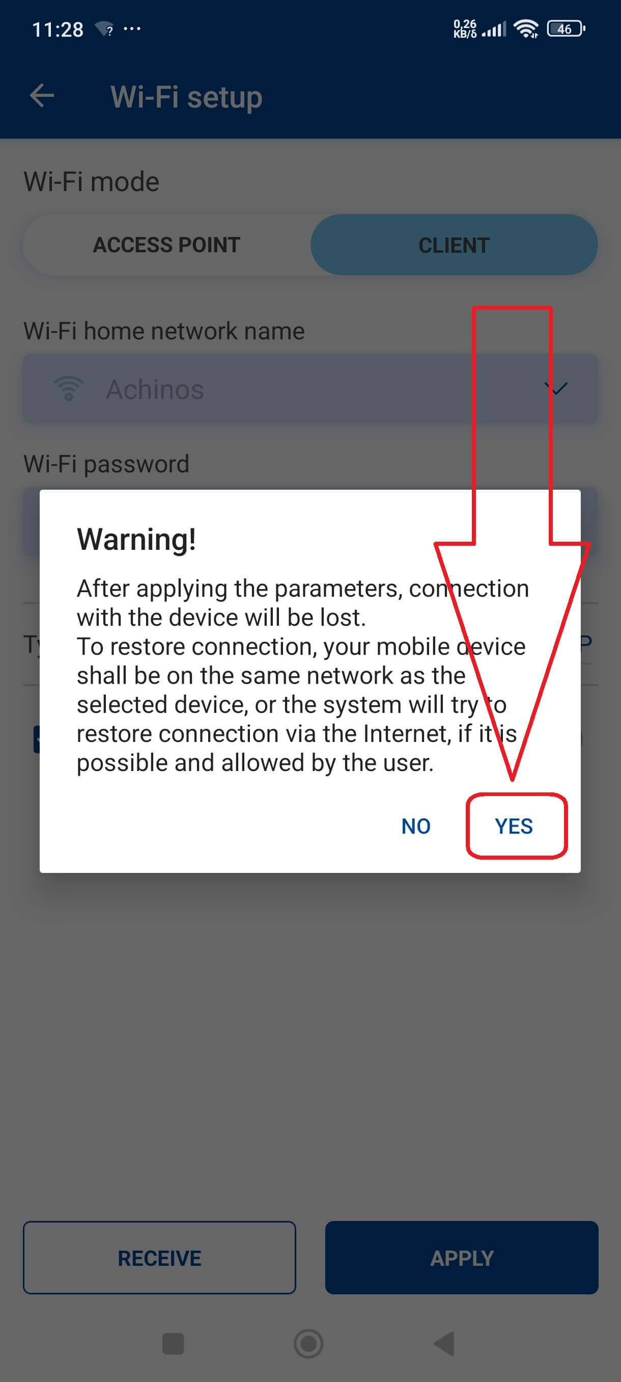 015 blauberg wifi setup
