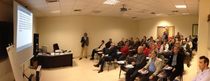 Conference about Enegry Saving from solar heating from Andrianos and Ydro