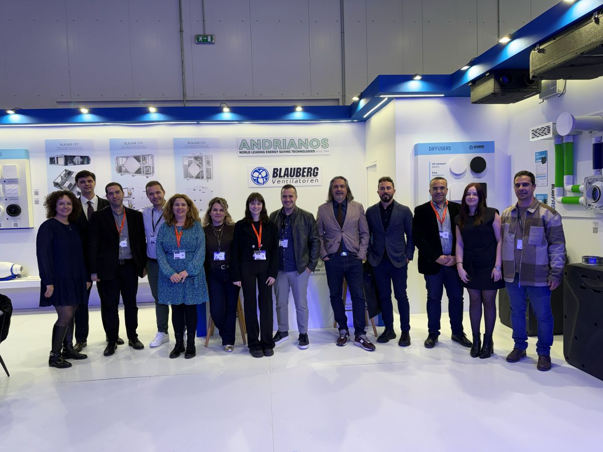 Η ANDRIANOS με την BLAUBERG στην Climatherm Energy 2026
