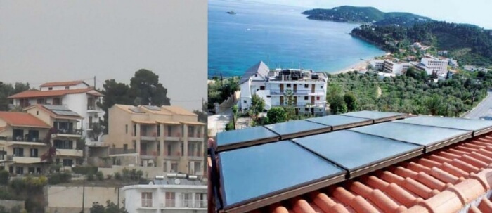 Hotel Villa Anastasia - Ηλιοθερμικό Σύστημα