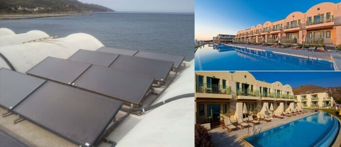 Hotel Grand Bay - Ηλιοθερμικό Σύστημα