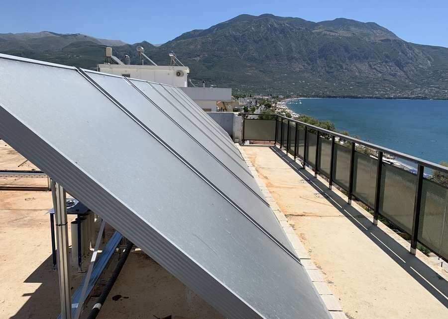 Hotel PLAZA in Kalamata - Energy Upgrading with Solar Thermal System of ANDRIANOS