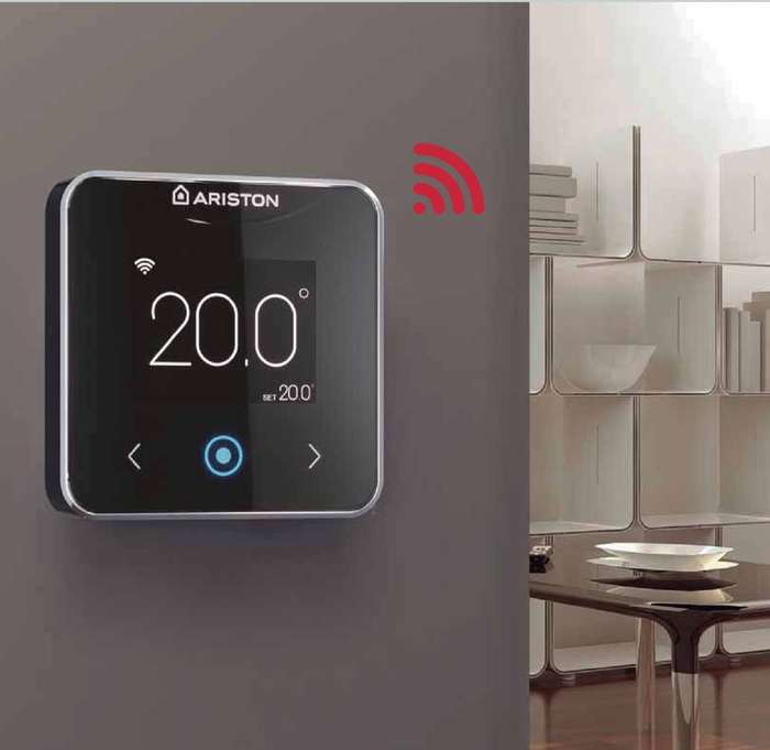 x006 thermostatis Ariston cube s net installed