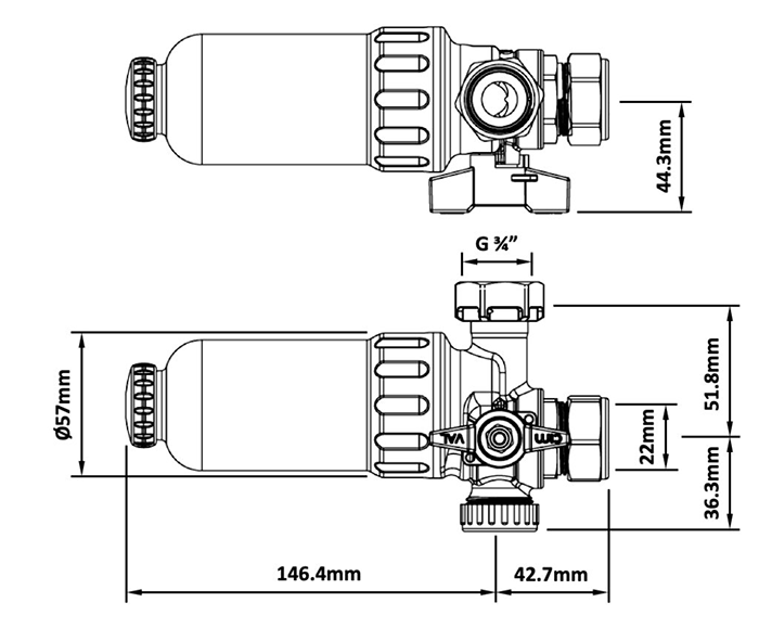 neo filtro fernox tf1 sigma ub diastaseis