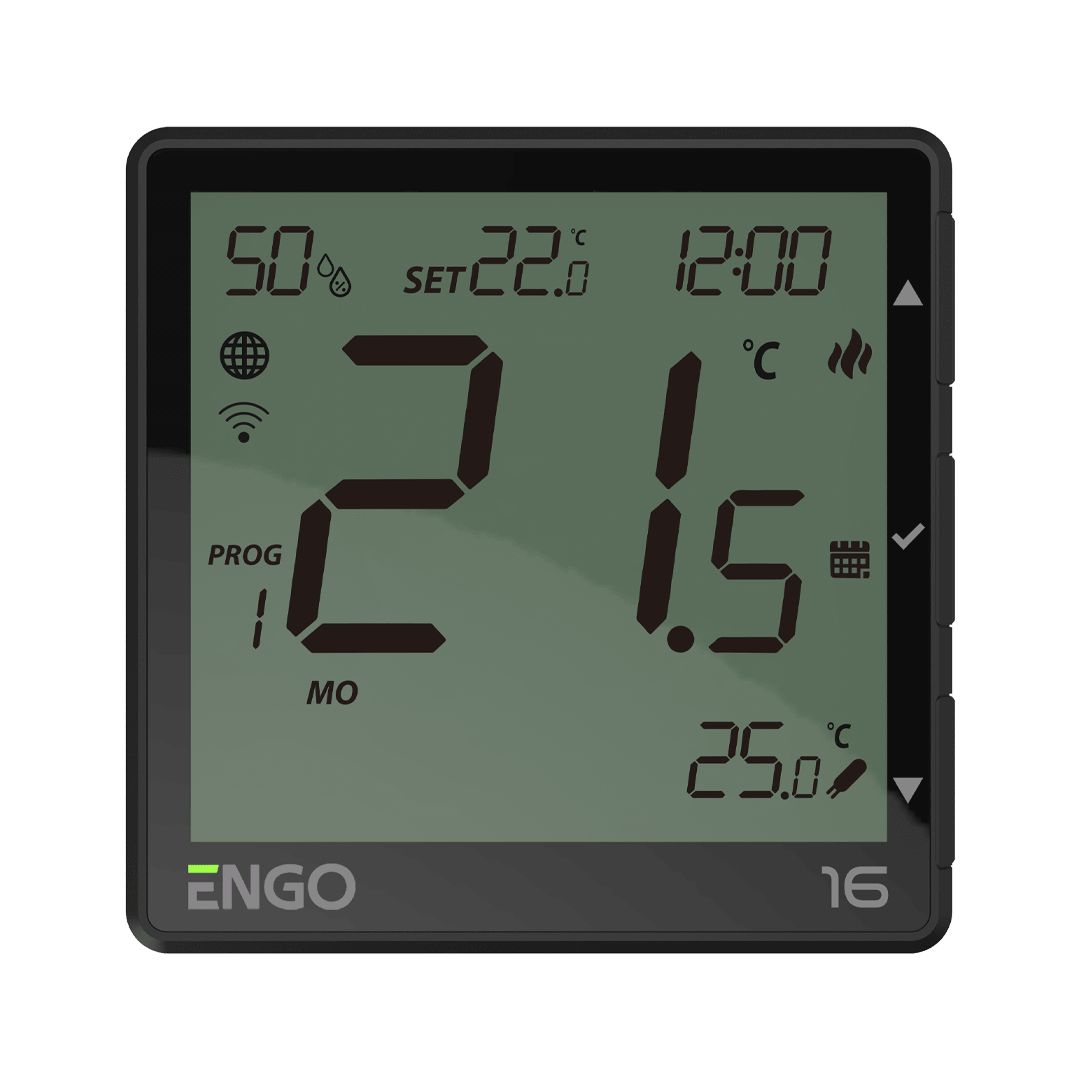 Θερμοστάτης Wifi για ενδοδαπέδια θέρμανση