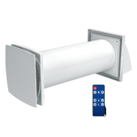 Ventilation systems with heat recovery BLAUBERG SOLO A35 S4 PRO R V.2 - ∅106